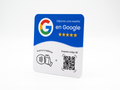 Pack 2+1 gratis · Placa PVC NFC + QR (llevas 3, pagas 2)