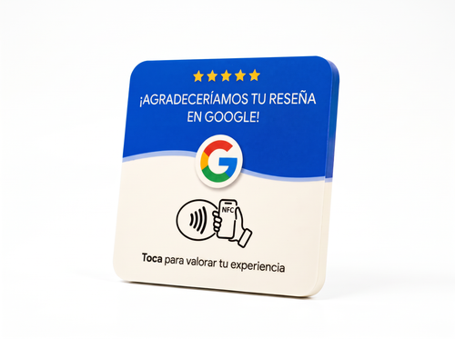 NFC Acrylic Plaque — Google Reviews