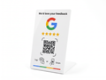 NFC + QR Standing Display — Google Reviews